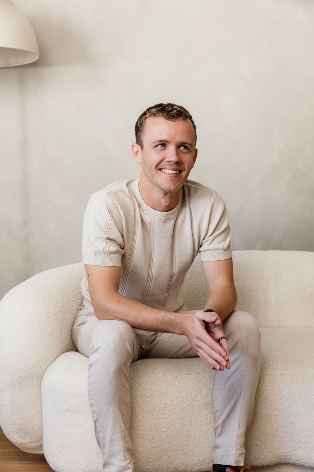 Jayden Kemp, Loom Digital founder and SEO specialist, in the Loom studio