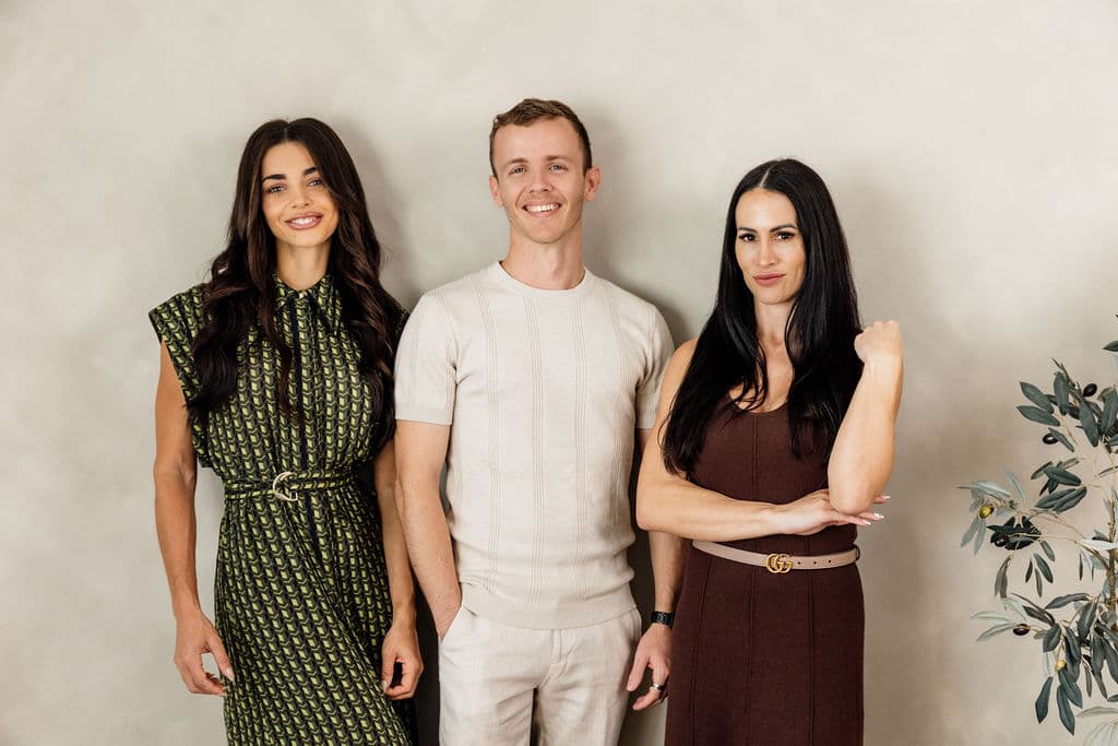 The Loom Digital team together in the studio