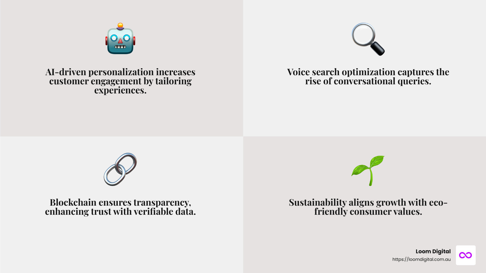 AI-driven personalization infographic - Digital marketing growth hacks infographic 4_facts_emoji_grey