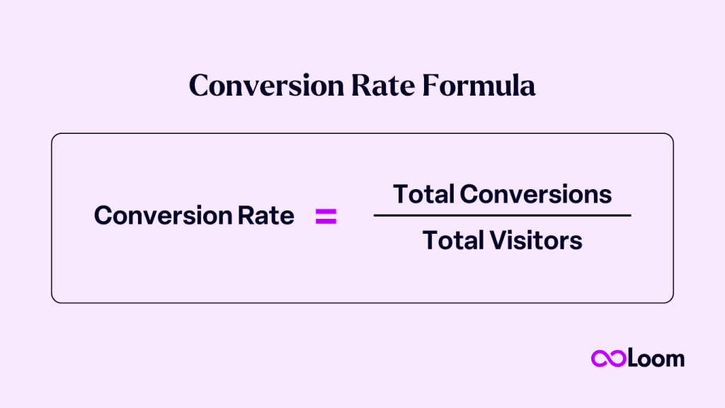 Conversion Rate Formula